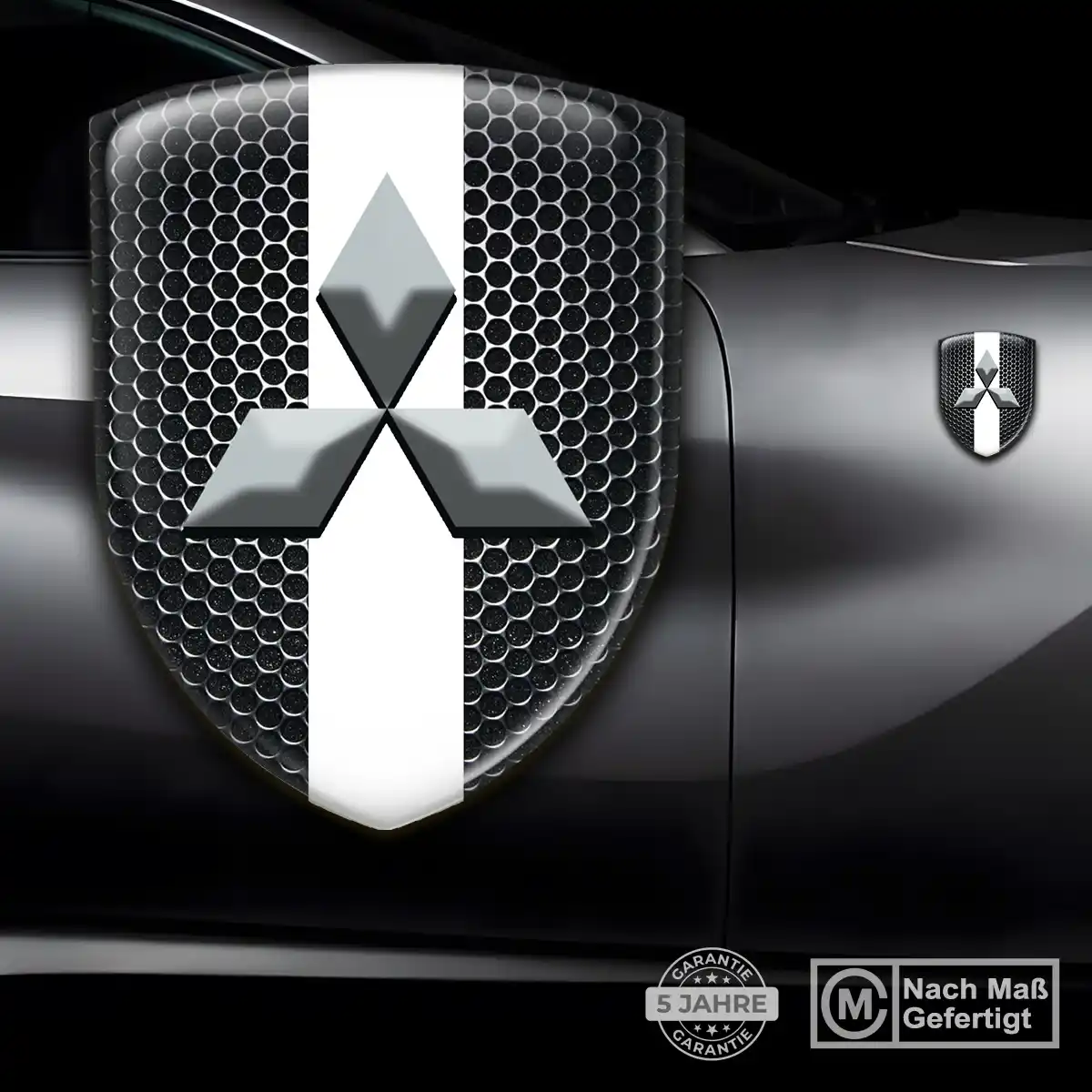 Mitsubishi Aufkleber 3D Gel Emblem Auto Exterieurdesign