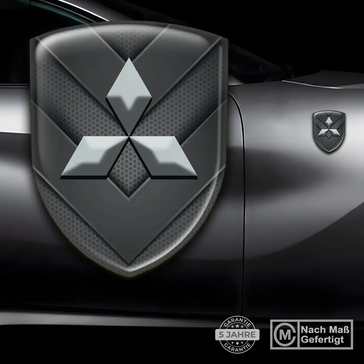 Mitsubishi Aufkleber 3D Gel Emblem Exterieurdesign