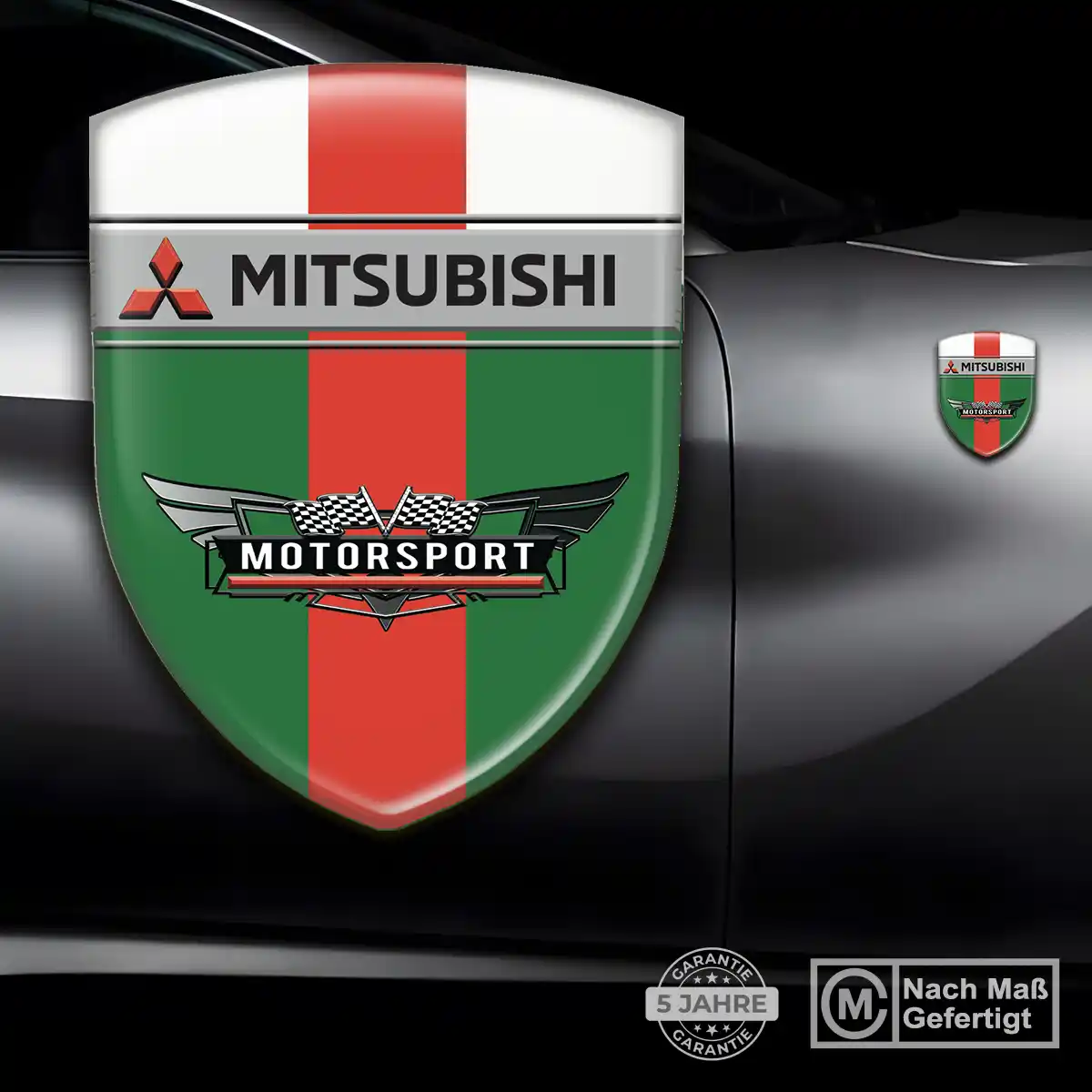 Mitsubishi Aufkleber 3D Gel Embleme Hohe Qualität