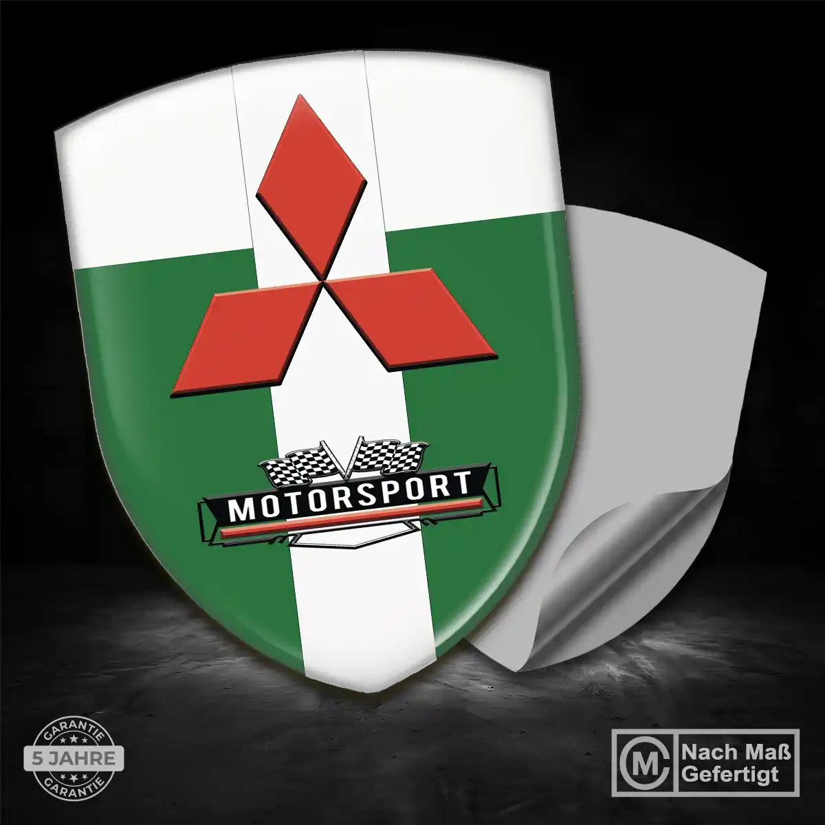 Mitsubishi Aufkleber 3D Gel Embleme Premiumqualität
