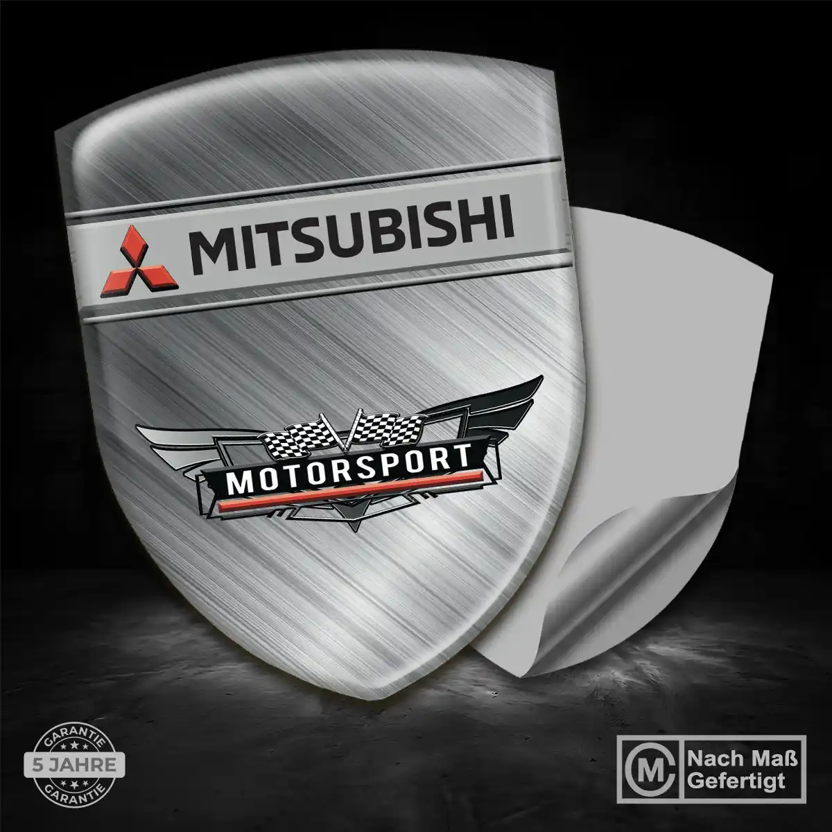 Mitsubishi Aufkleber 3D Gel Wappen Auto Interieurdesign