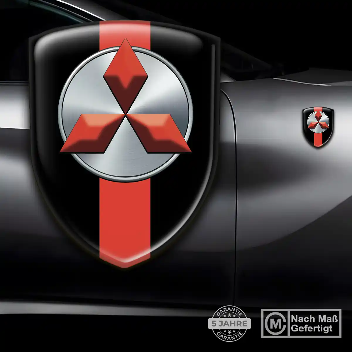 Mitsubishi Aufkleber Auto Limitierte Auflage