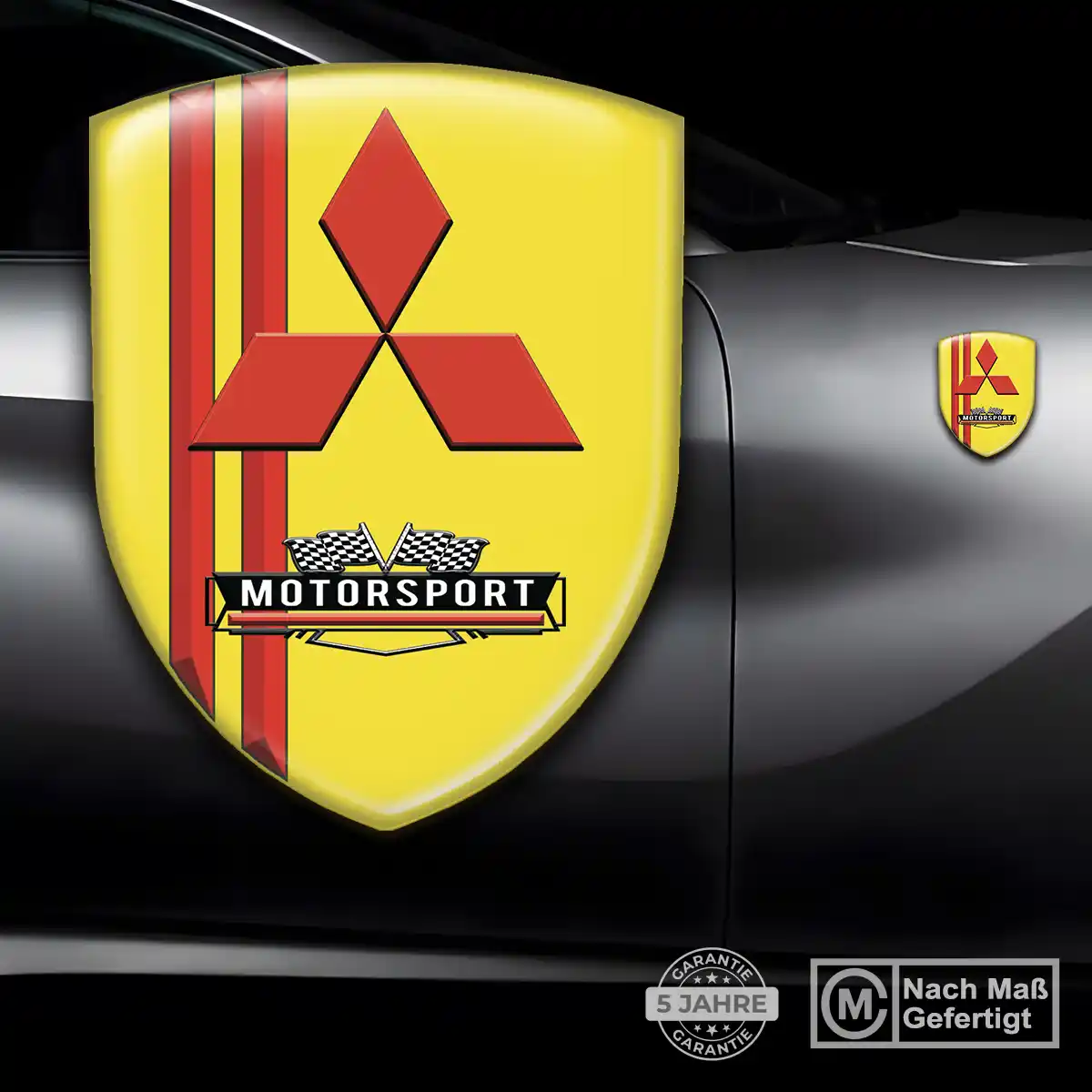 Mitsubishi Aufkleber Auto Luxus-Edition