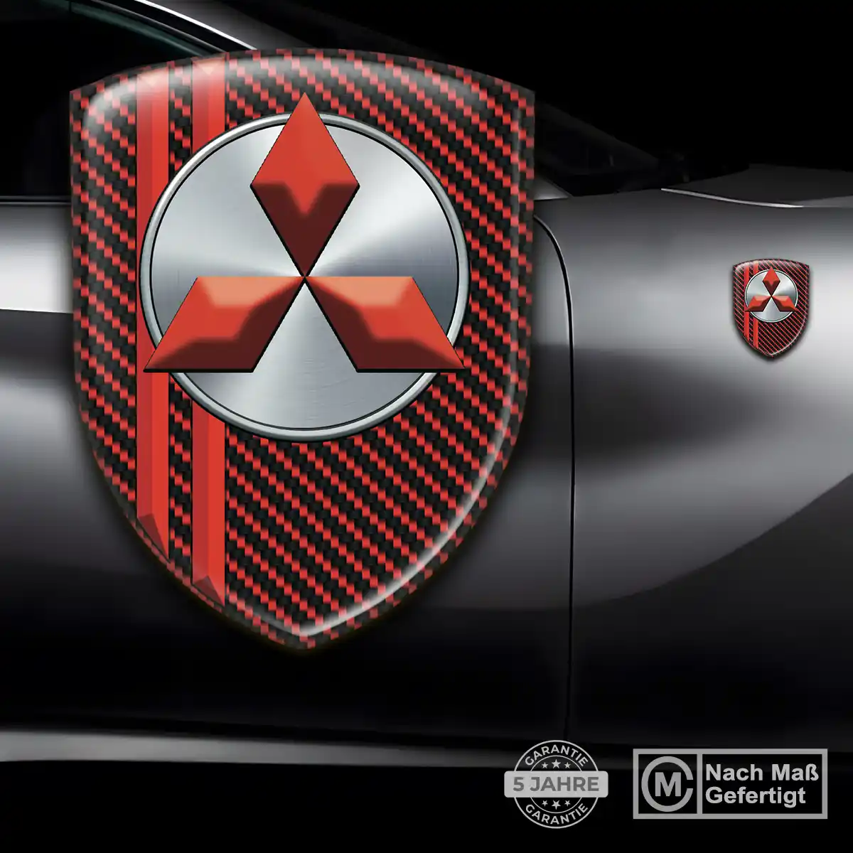 Mitsubishi Aufkleber Emblem Auto Luxus-Edition