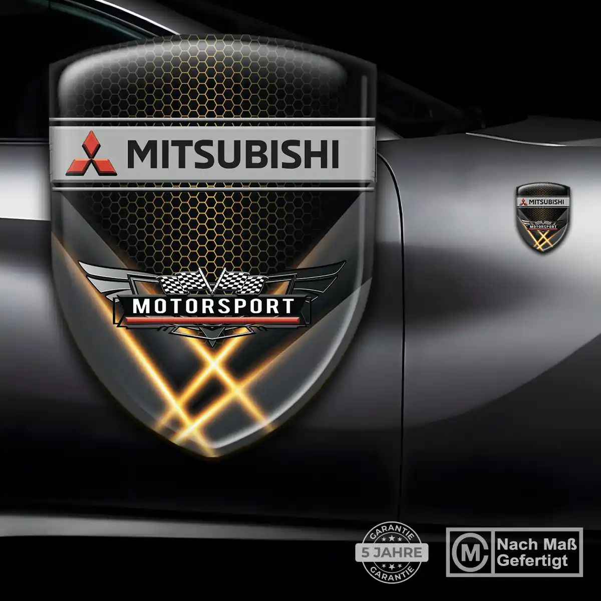 Mitsubishi Aufkleber Emblem Auto Premium-Edition