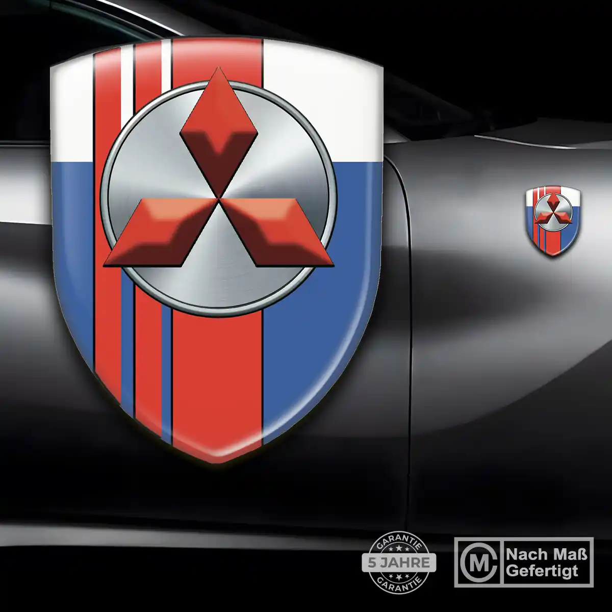 Mitsubishi Aufkleber Emblem Auto Premiumqualität