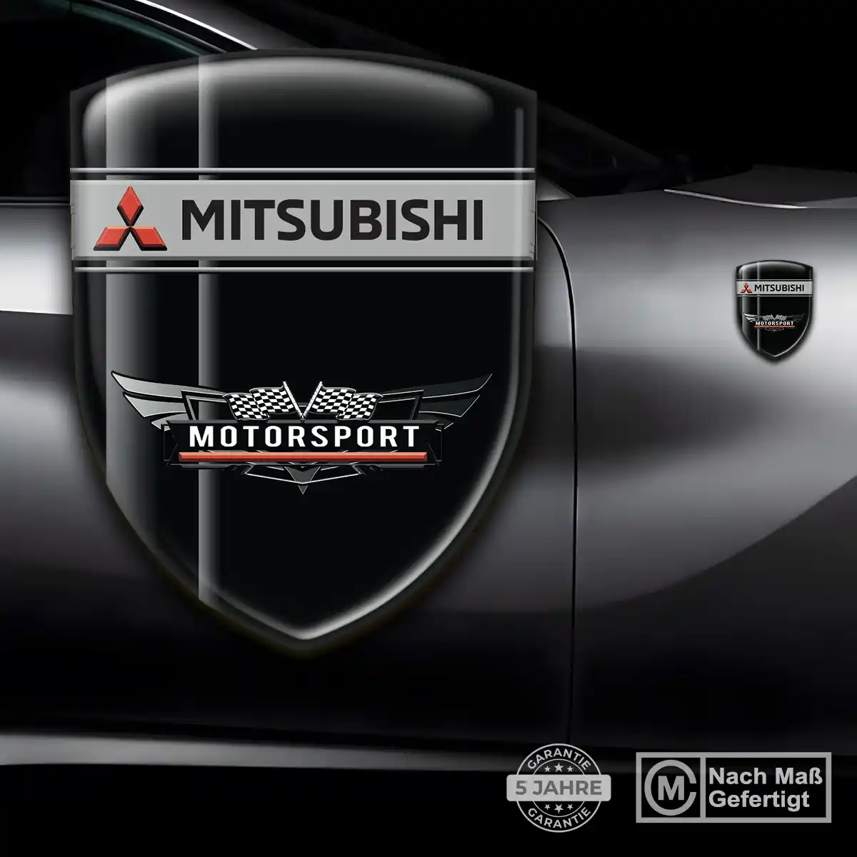 Mitsubishi Aufkleber Emblem Hohe Qualität