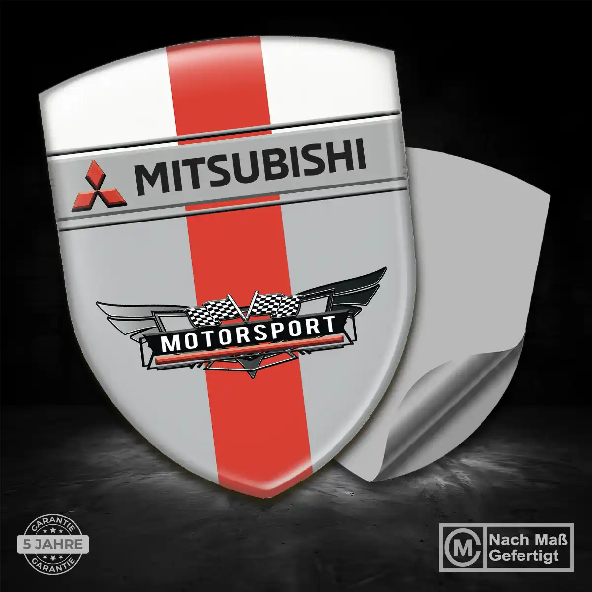 Mitsubishi Aufkleber Emblem Limitierte Auflage