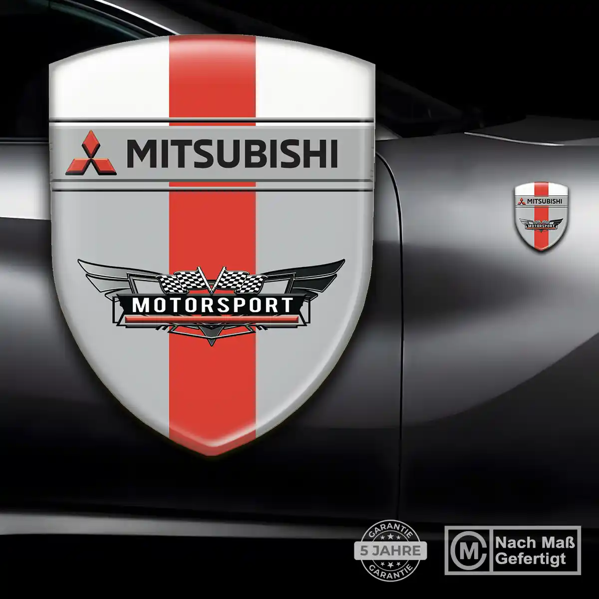 Mitsubishi Aufkleber Emblem Limitierte Auflage