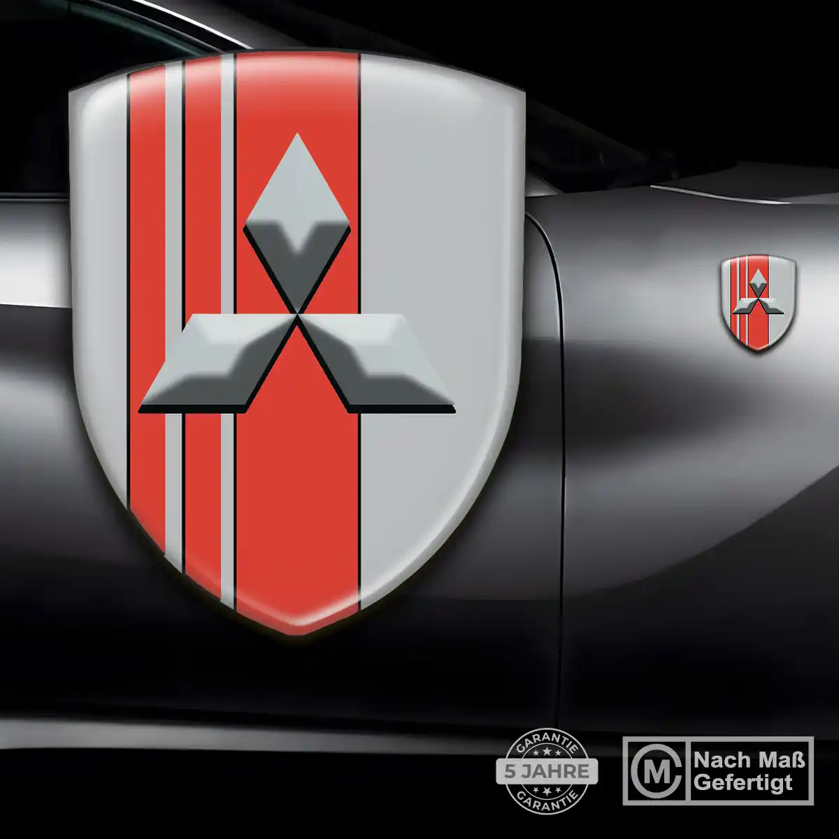 Mitsubishi Aufkleber Emblem Luxus-Edition