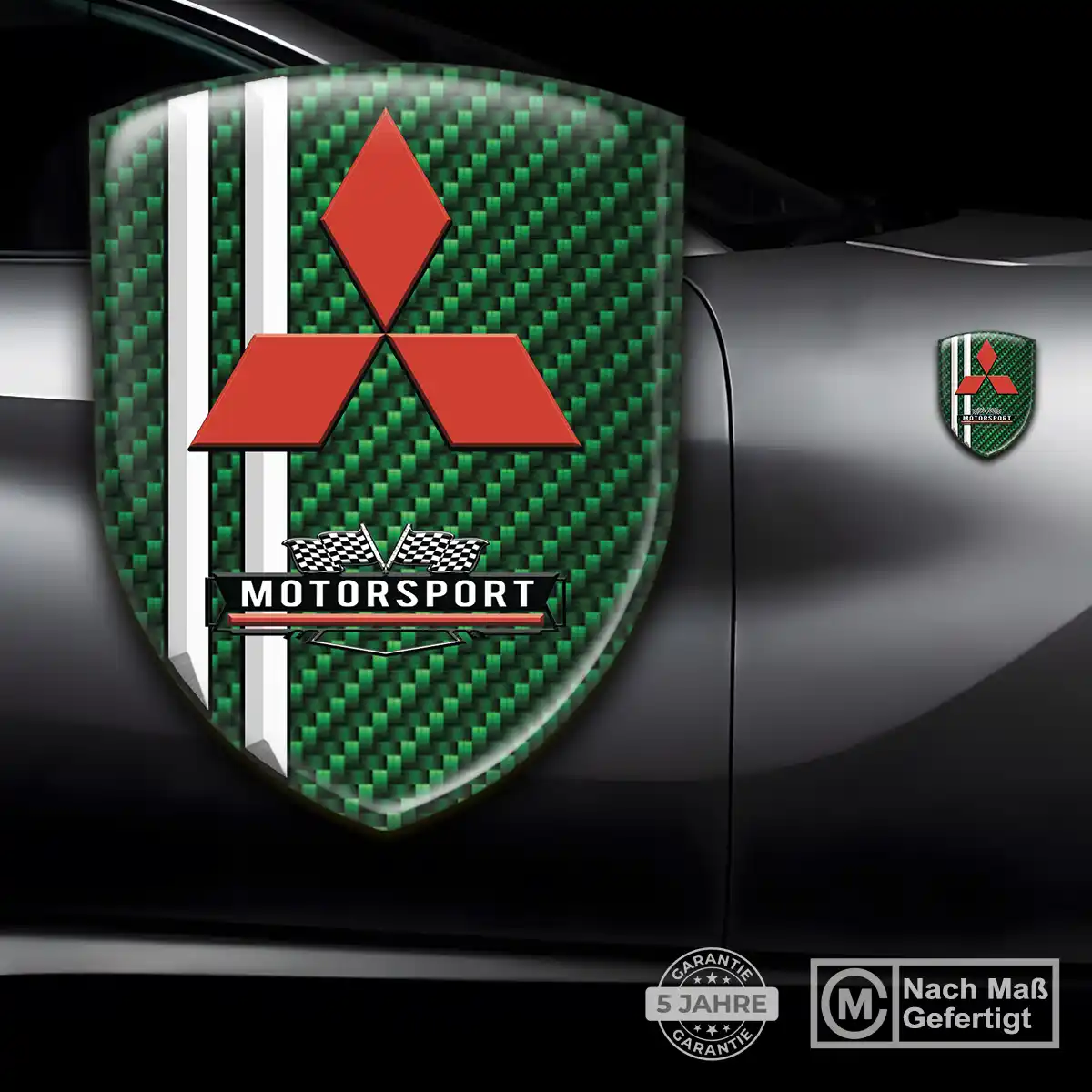 Mitsubishi Aufkleber Emblem Wappen Auto Luxus-Edition