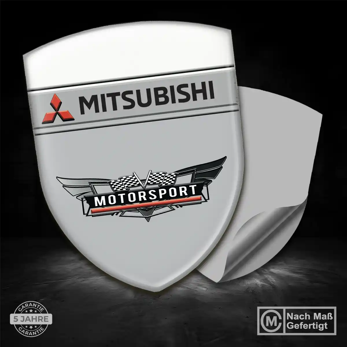Mitsubishi Aufkleber Embleme Silikon Auto Hochwertiges Harz
