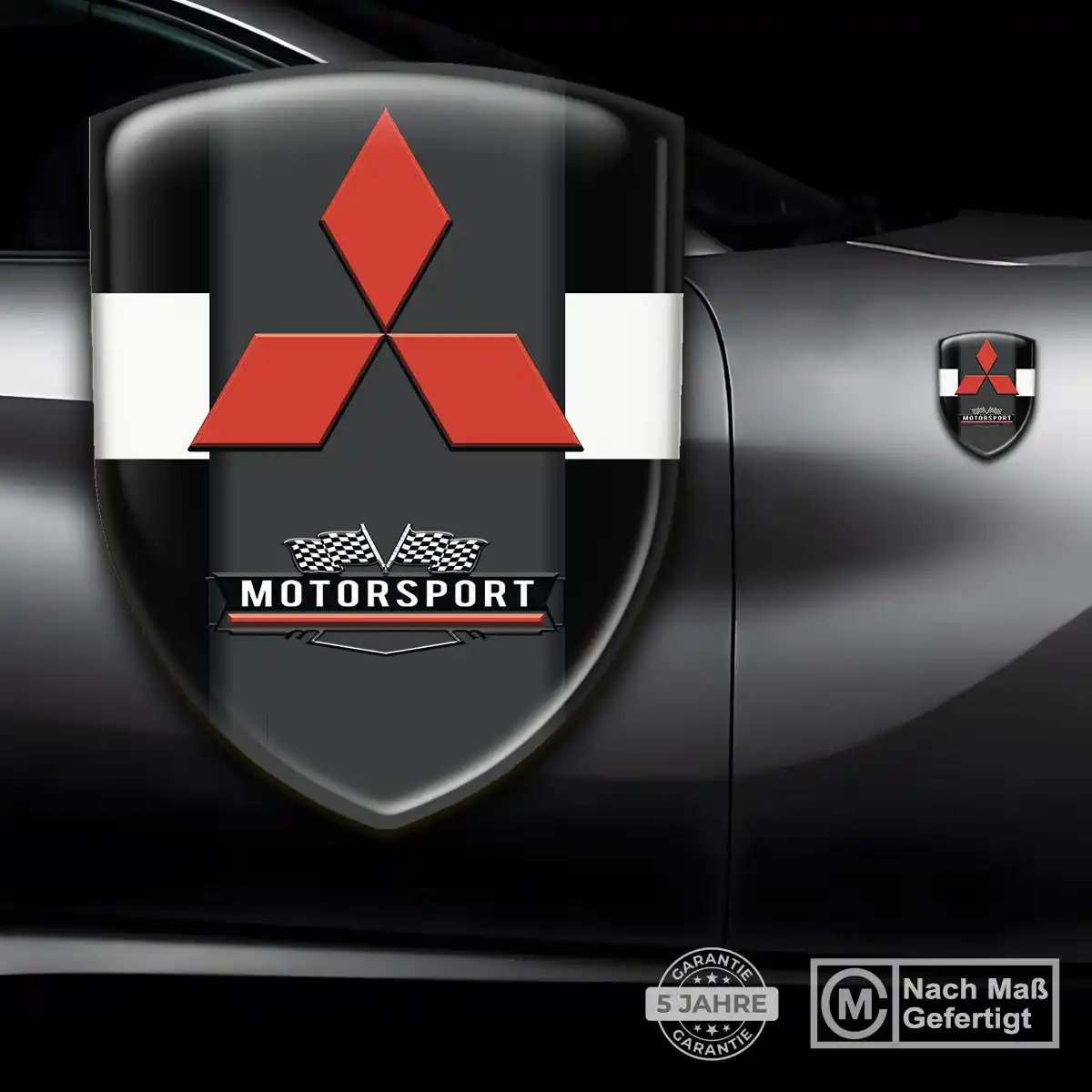 Mitsubishi Aufkleber Embleme Silikon Auto Luxus-Edition