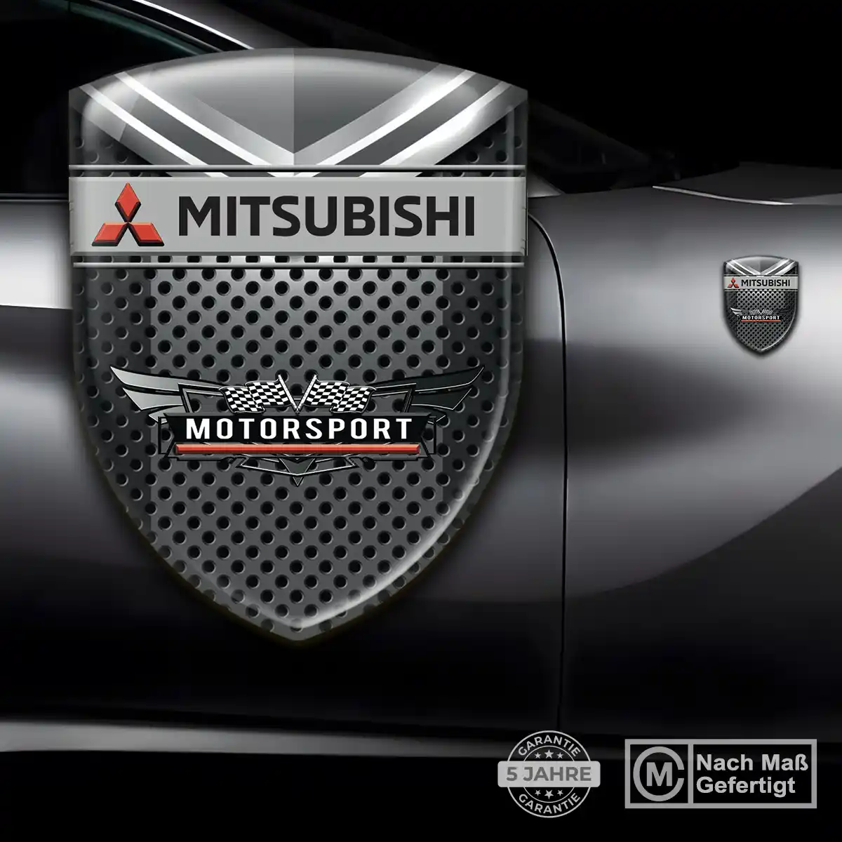 Mitsubishi Aufkleber Embleme Silikon Auto Premiumqualität