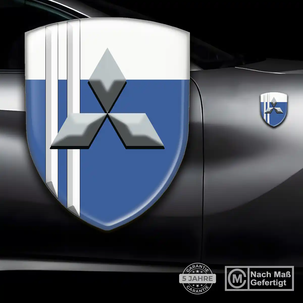 Mitsubishi Aufkleber Hochwertiges Harz