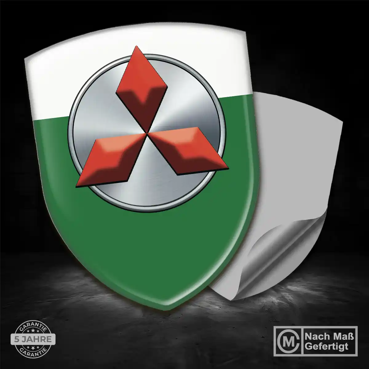 Mitsubishi Aufkleber Silikon Embleme Auto Interieurdesign