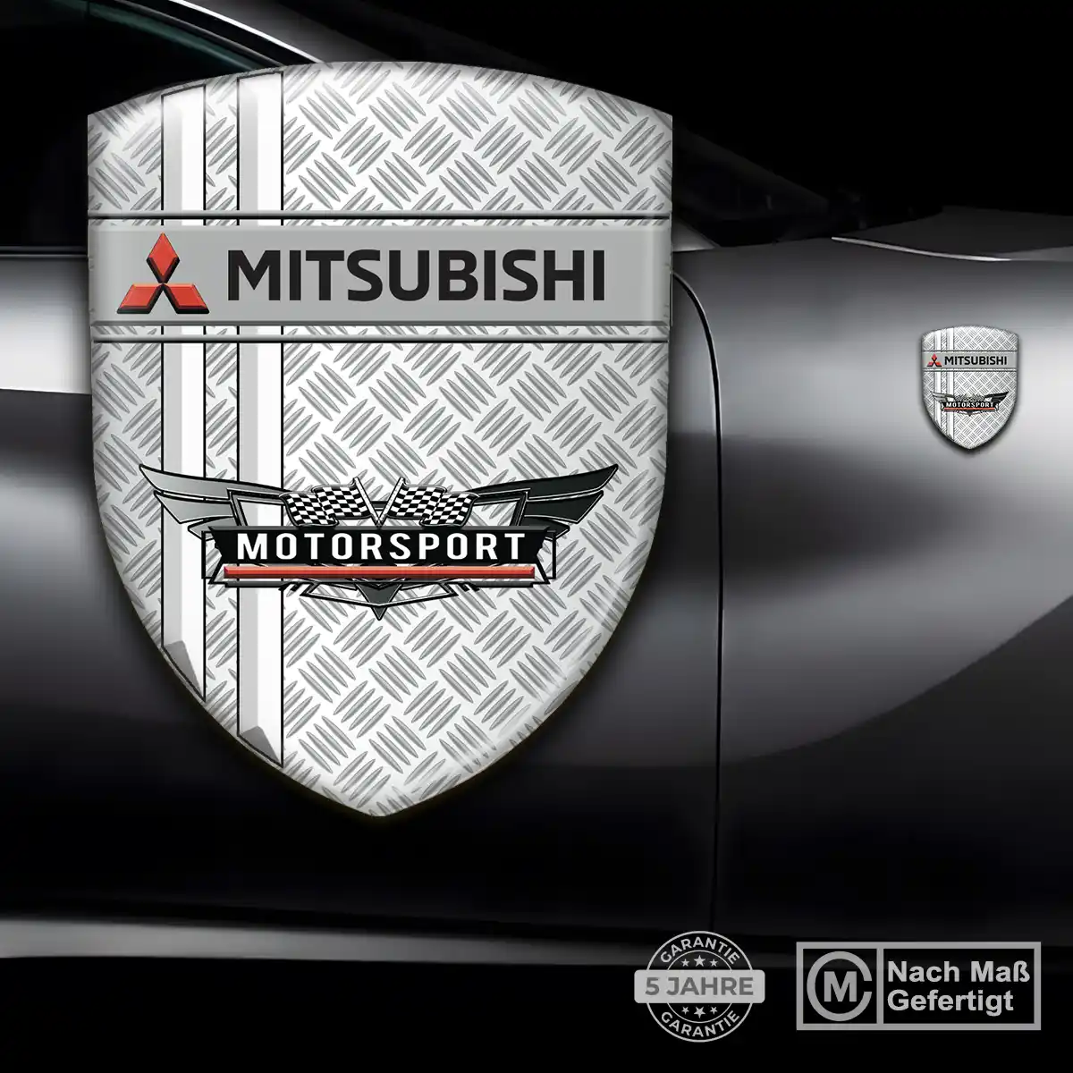 Mitsubishi Aufkleber Silikon Embleme Auto Limitierte Auflage