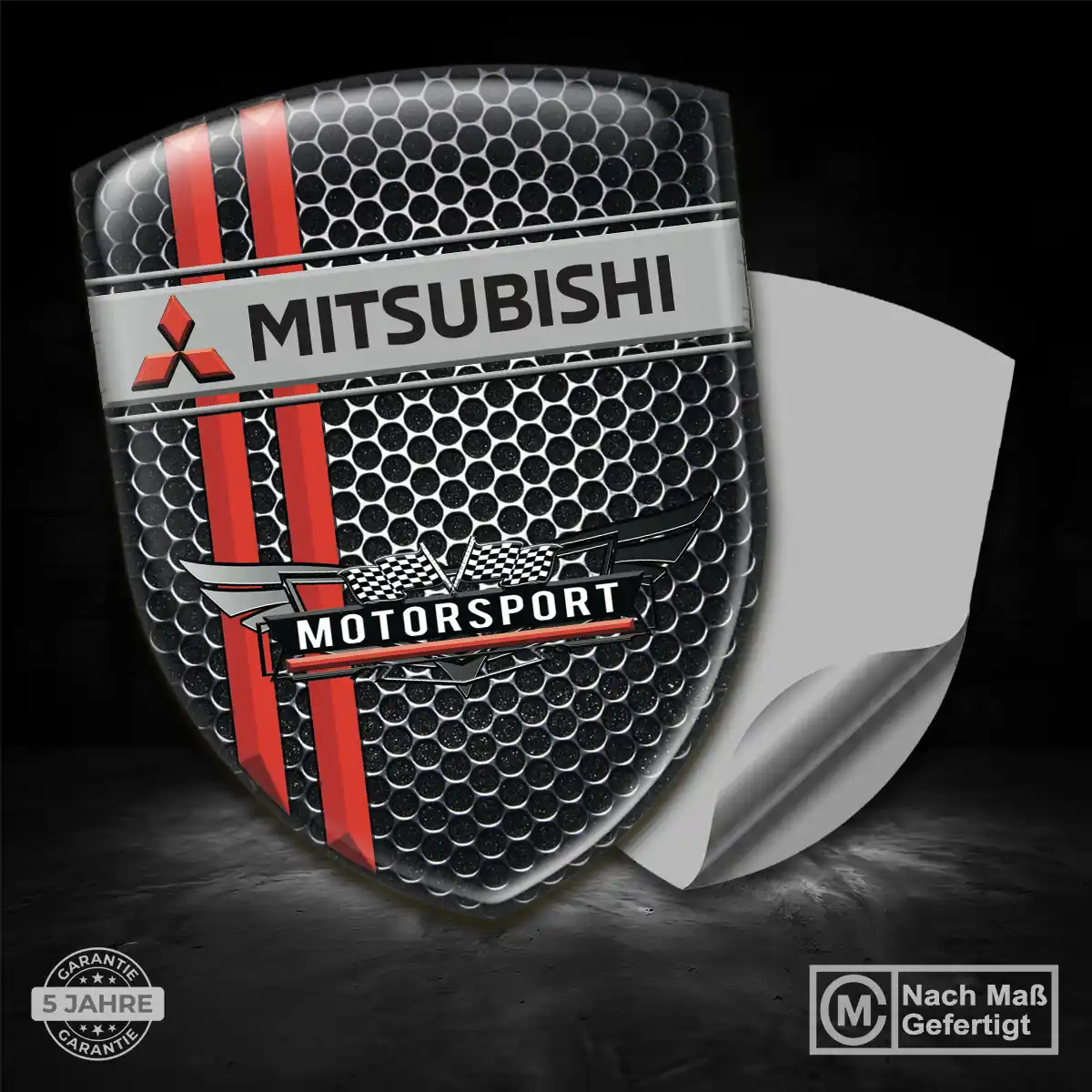 Mitsubishi Aufkleber Silikon Embleme Exterieurdesign