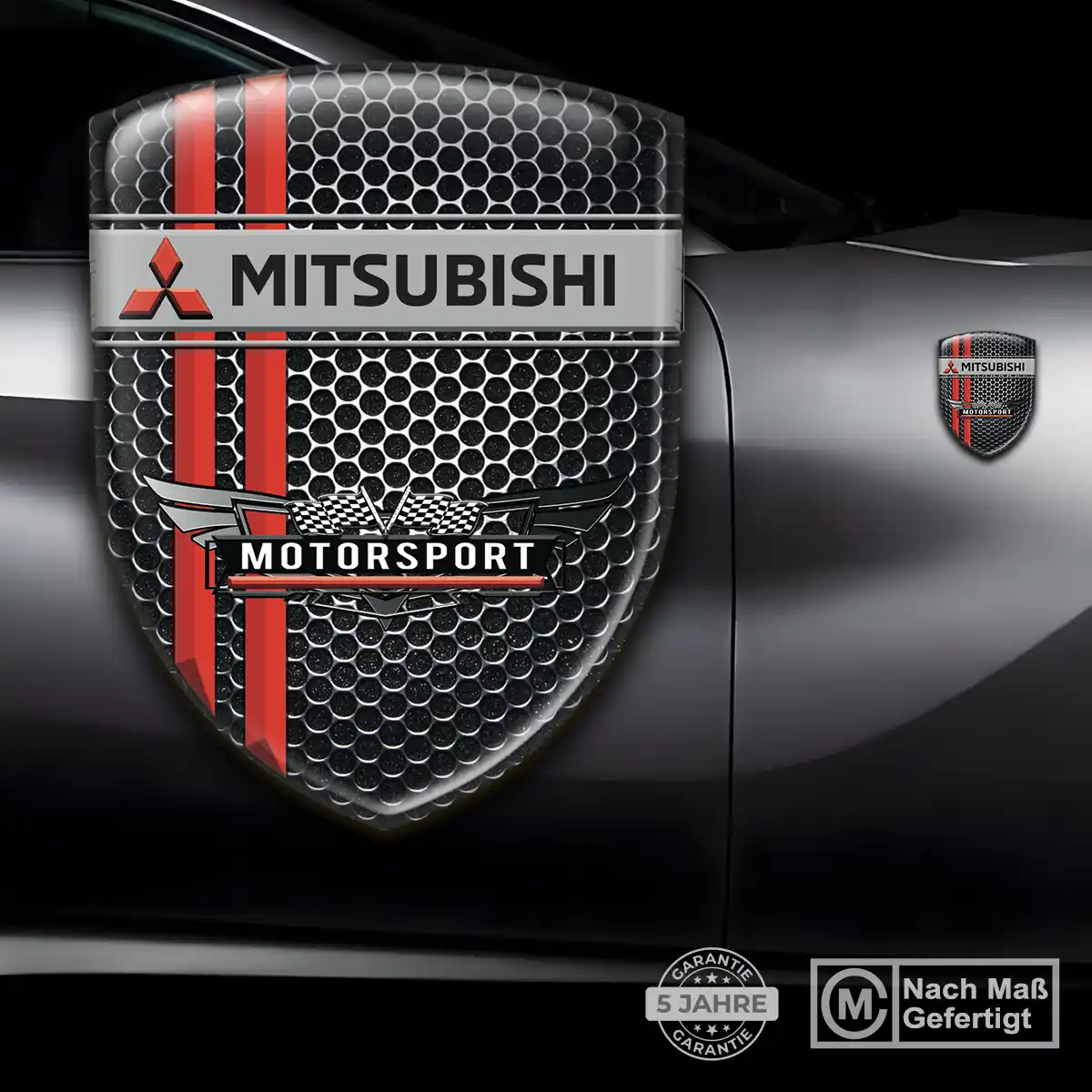 Mitsubishi Aufkleber Silikon Embleme Exterieurdesign