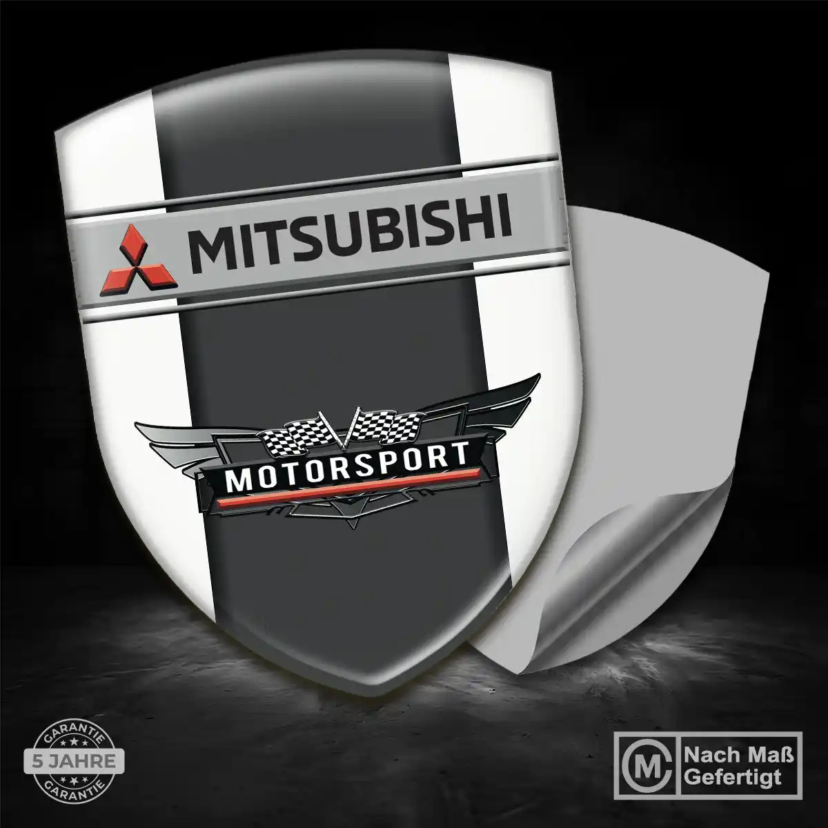 Mitsubishi Aufkleber Wappen Auto Interieurdesign