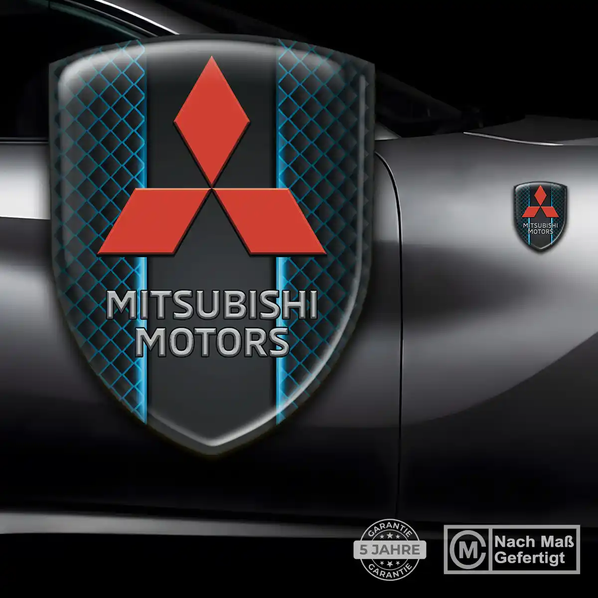 Mitsubishi Aufkleber Wappen Emblem Auto Hohe Qualität