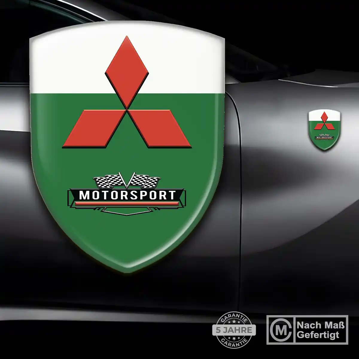 Mitsubishi Aufkleber Wappen Emblem Auto Luxus-Edition