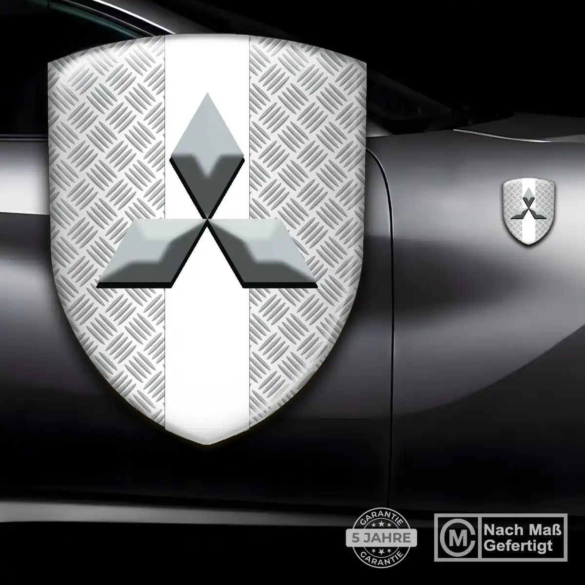 Mitsubishi Emblem Aufkleber Auto Interieurdesign
