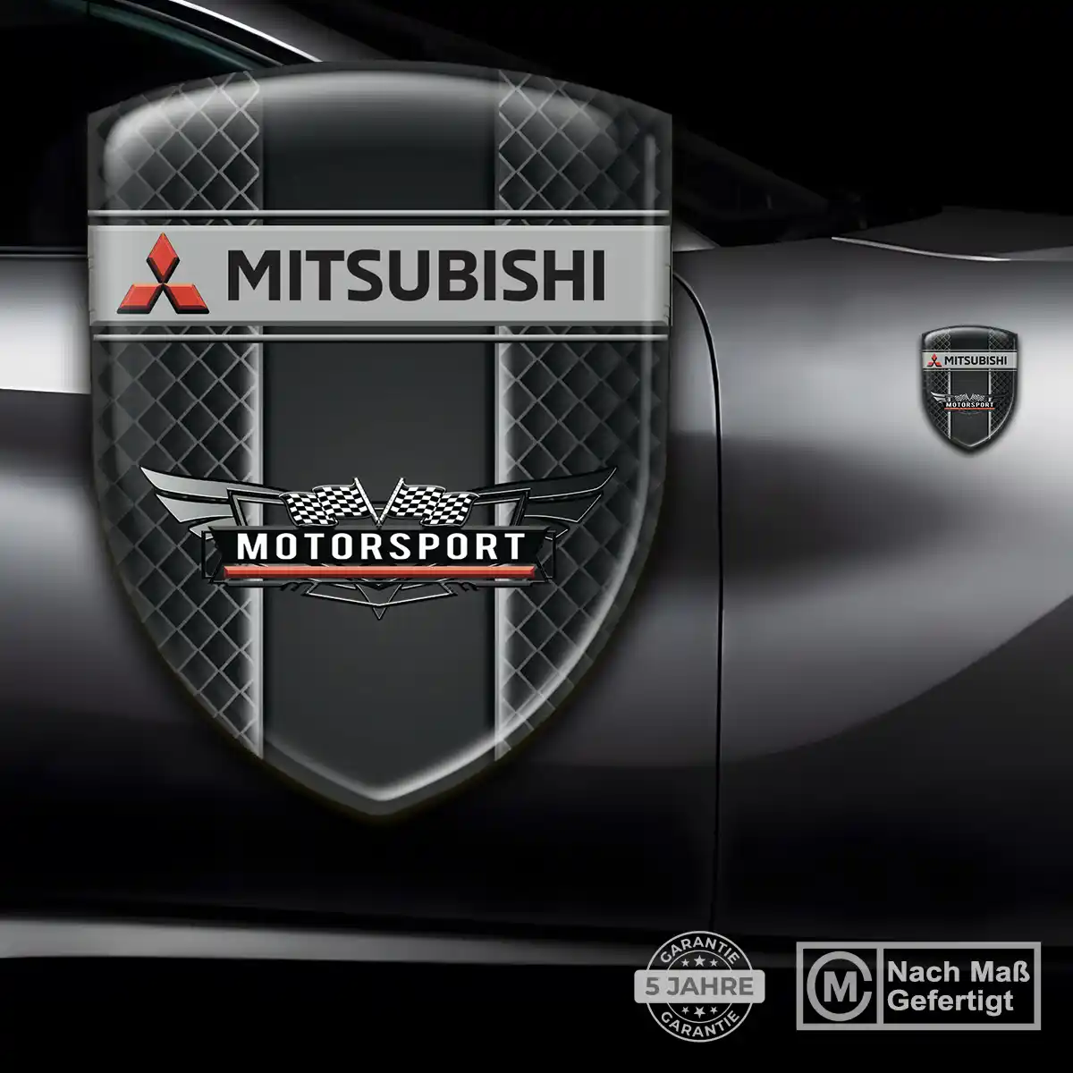 Mitsubishi Emblem Aufkleber Auto Limitierte Auflage
