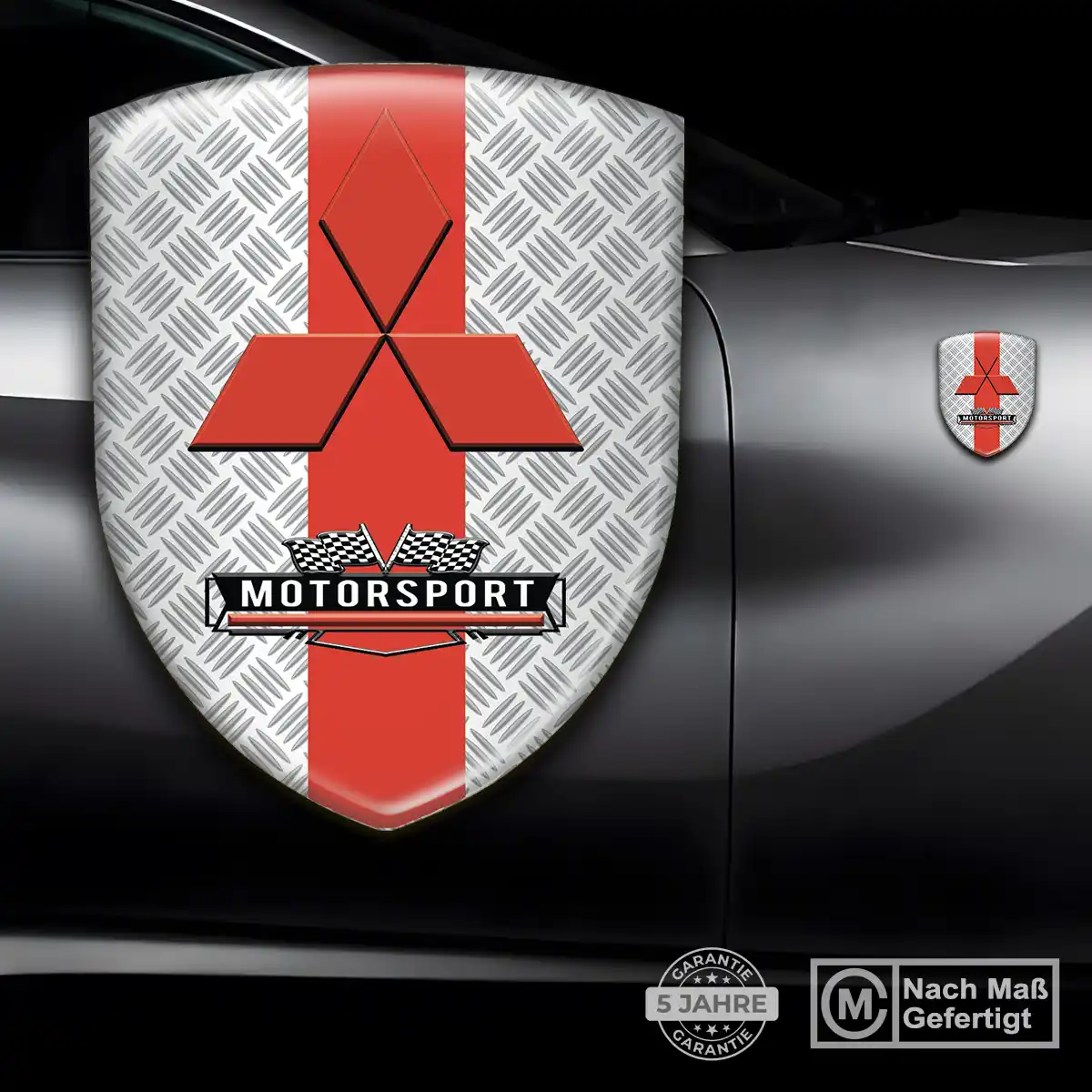 Mitsubishi Emblem Aufkleber Auto Premiumqualität