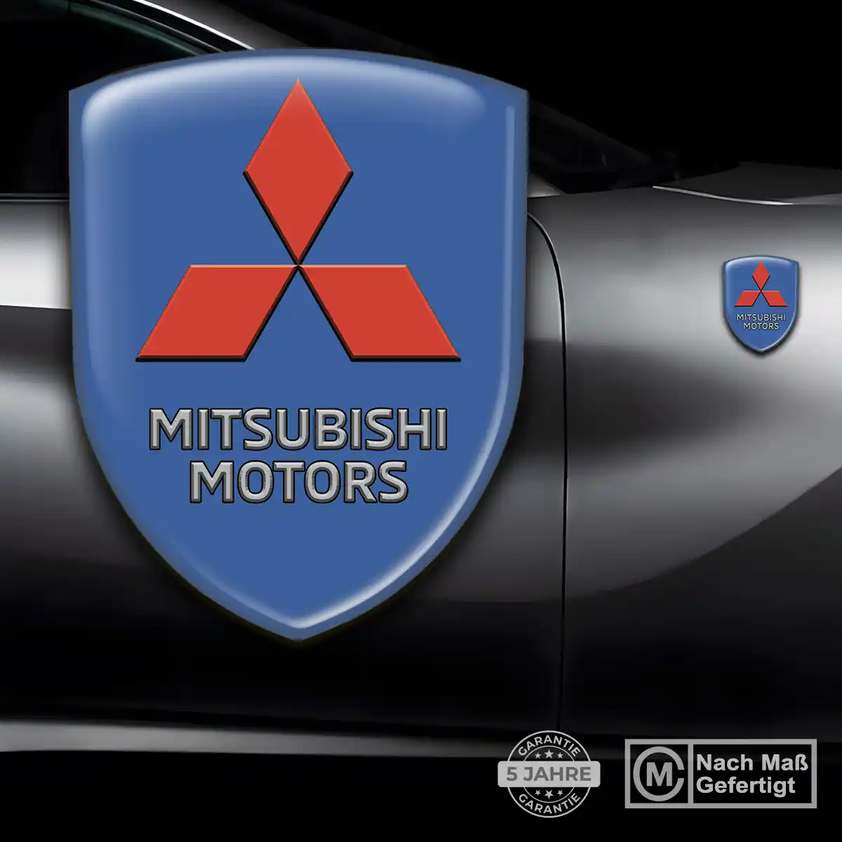Mitsubishi Emblem Aufkleber Auto Stilvolles Design