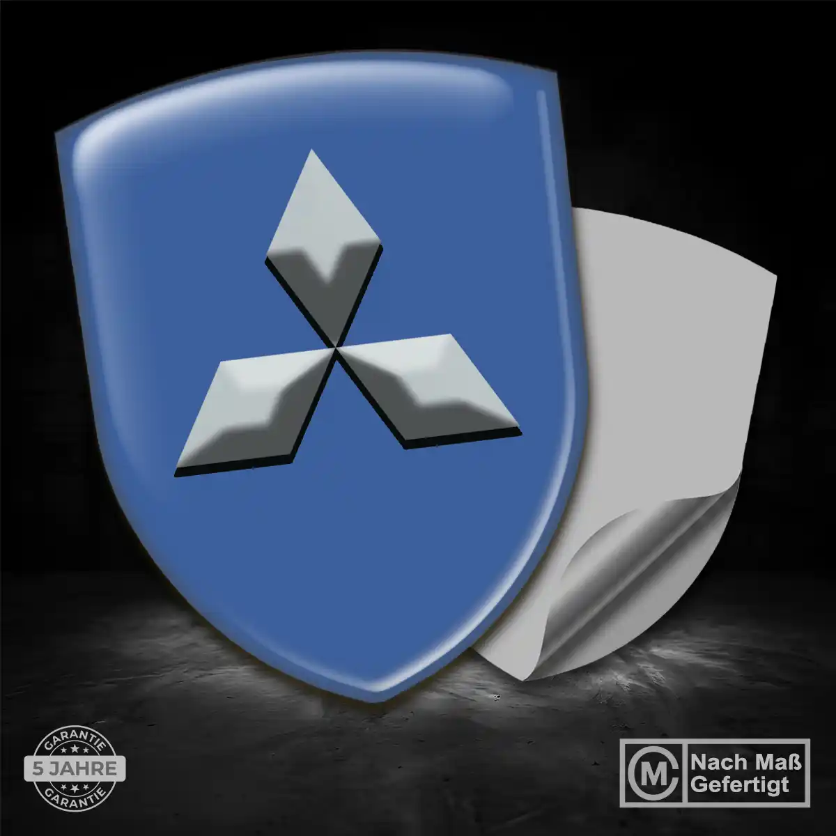 Mitsubishi Emblem Aufkleber Limitierte Auflage