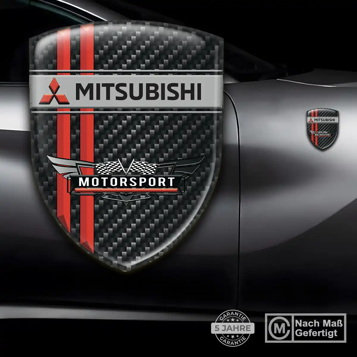 Mitsubishi Emblem Aufkleber Luxus-Edition