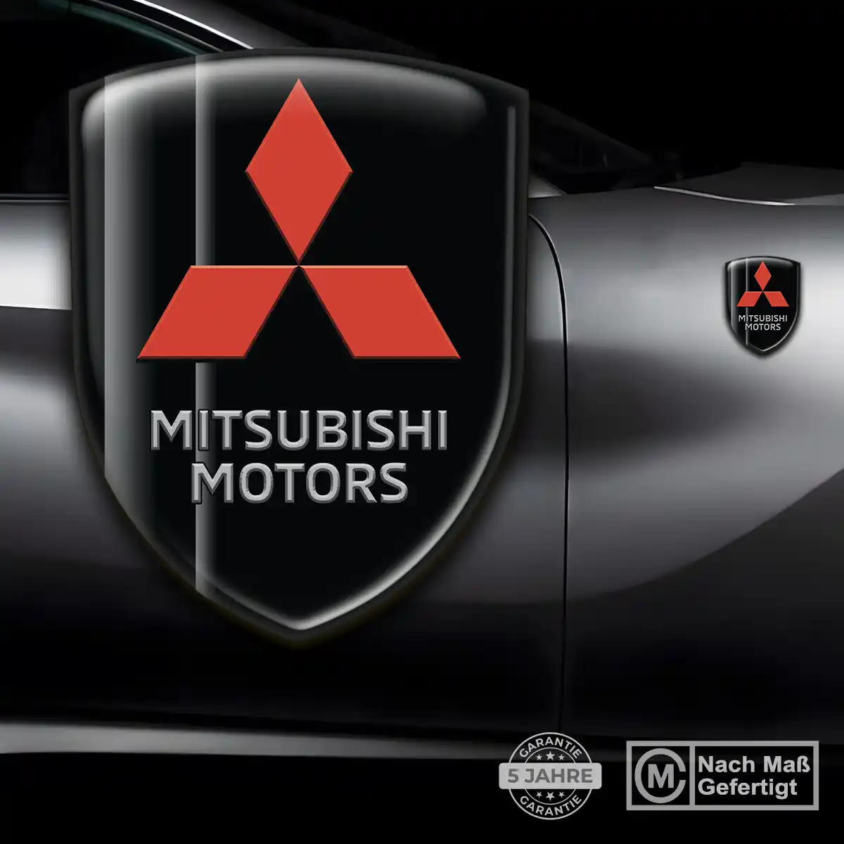 Mitsubishi Emblem Aufkleber Premiumqualität