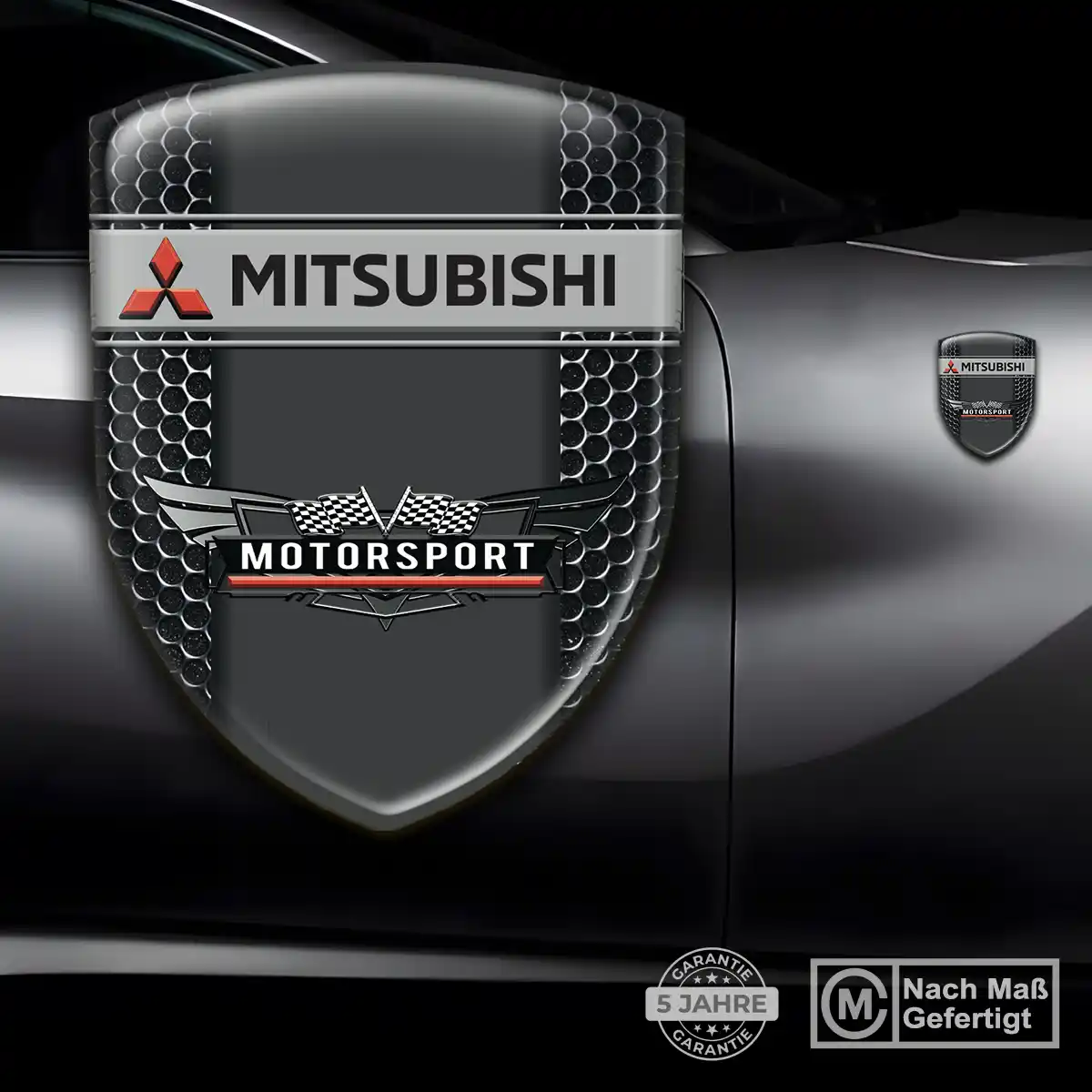 Mitsubishi Emblem Aufkleber Stilvolles Design