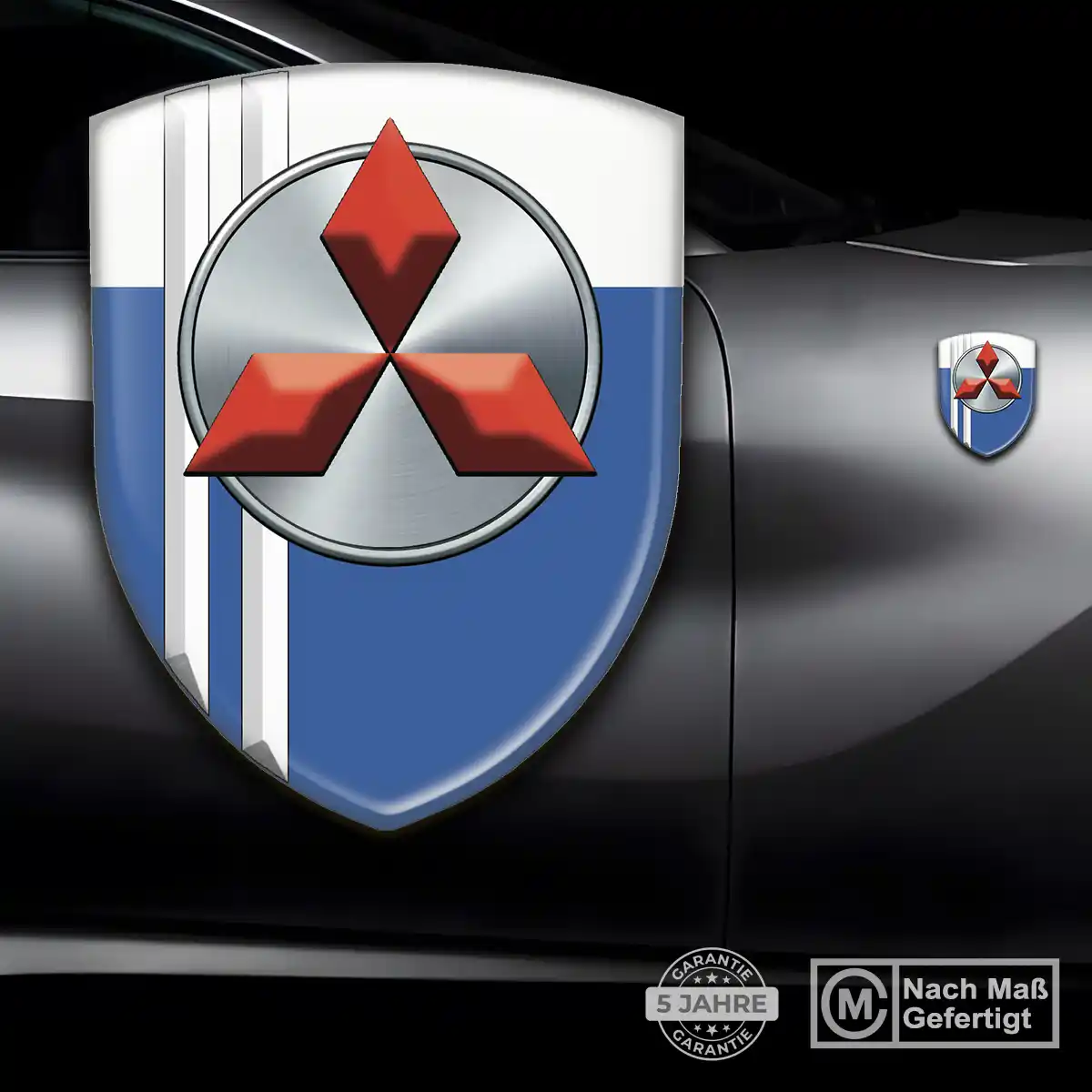 Mitsubishi Emblem Aufkleber Wappen Auto Hohe Qualität