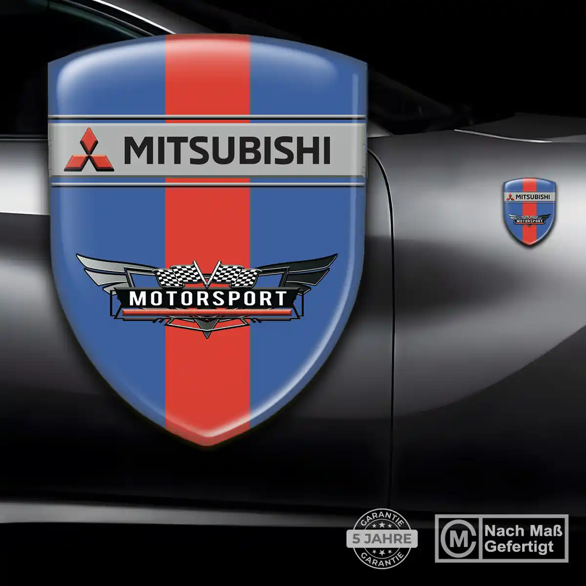 Mitsubishi Emblem Aufkleber Wappen Auto Interieurdesign