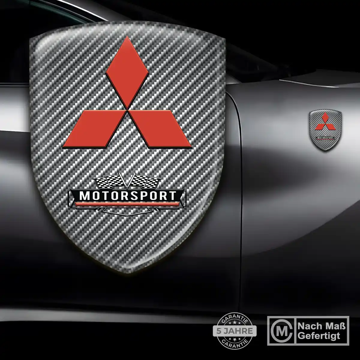 Mitsubishi Emblem Auto Exterieurdesign