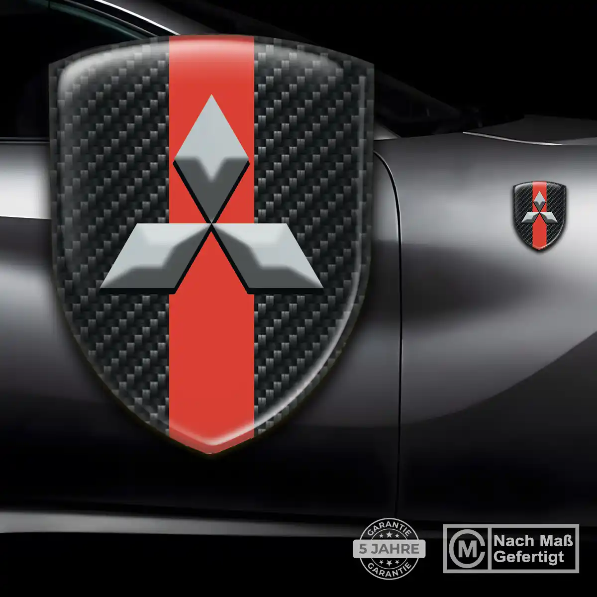 Mitsubishi Emblem Auto Limitierte Auflage