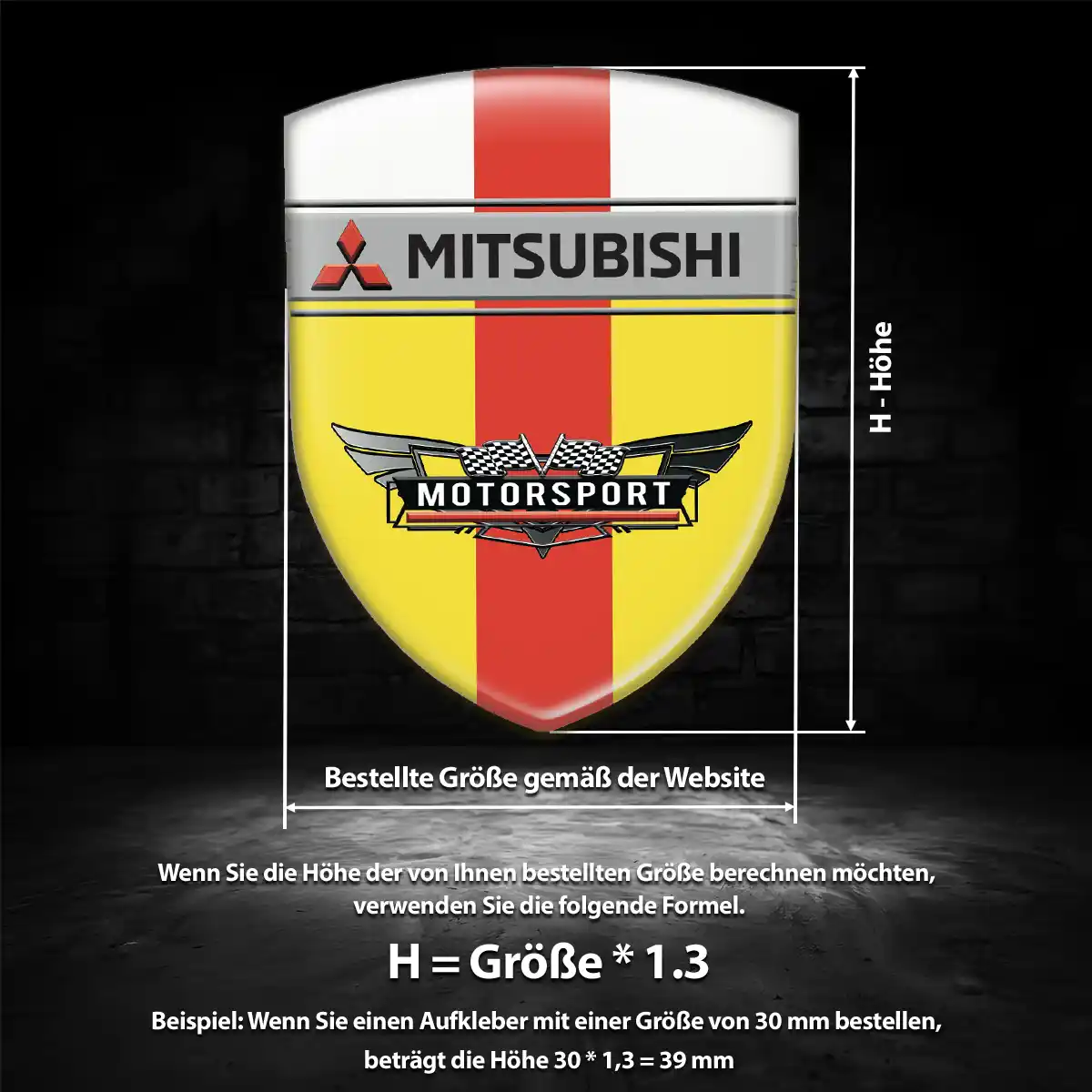 Mitsubishi Emblem Auto Premium-Edition
