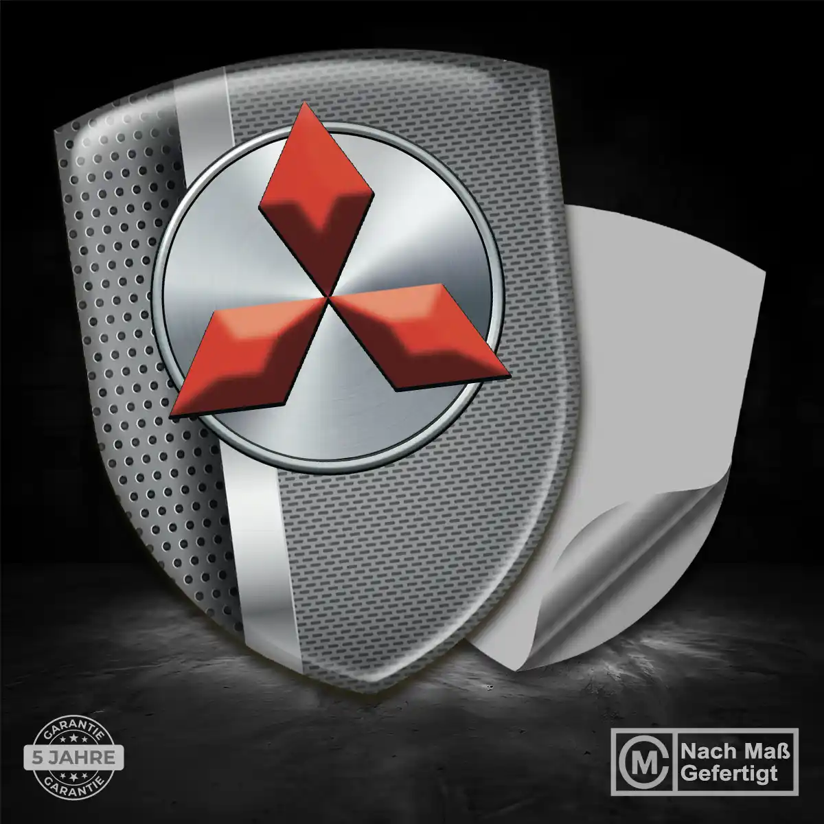Mitsubishi Emblem Auto Stilvolles Design