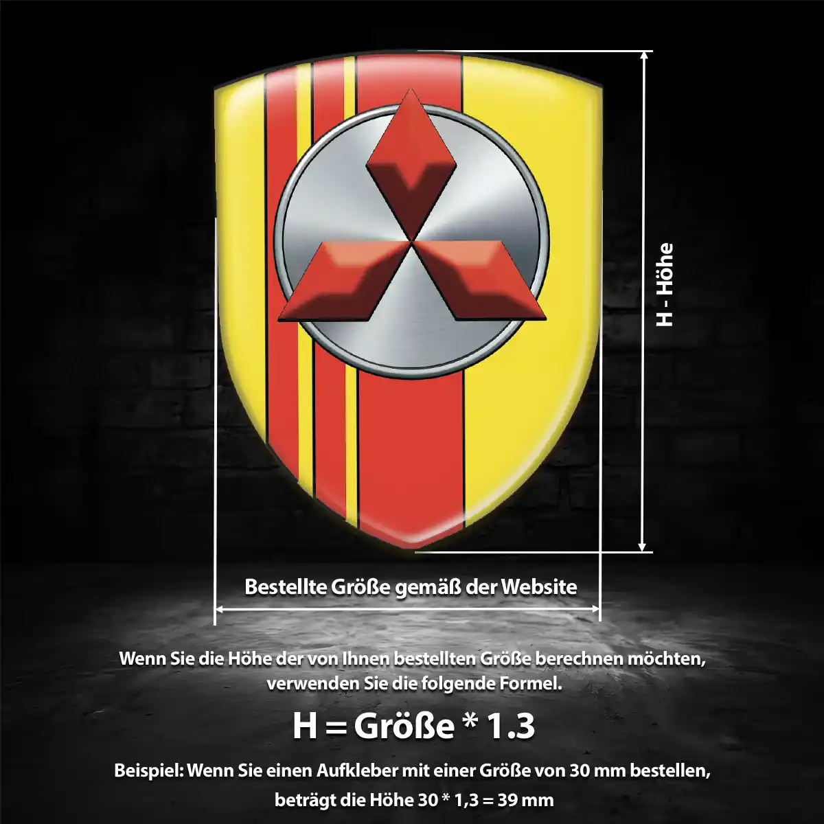 Mitsubishi Emblem Exterieurdesign