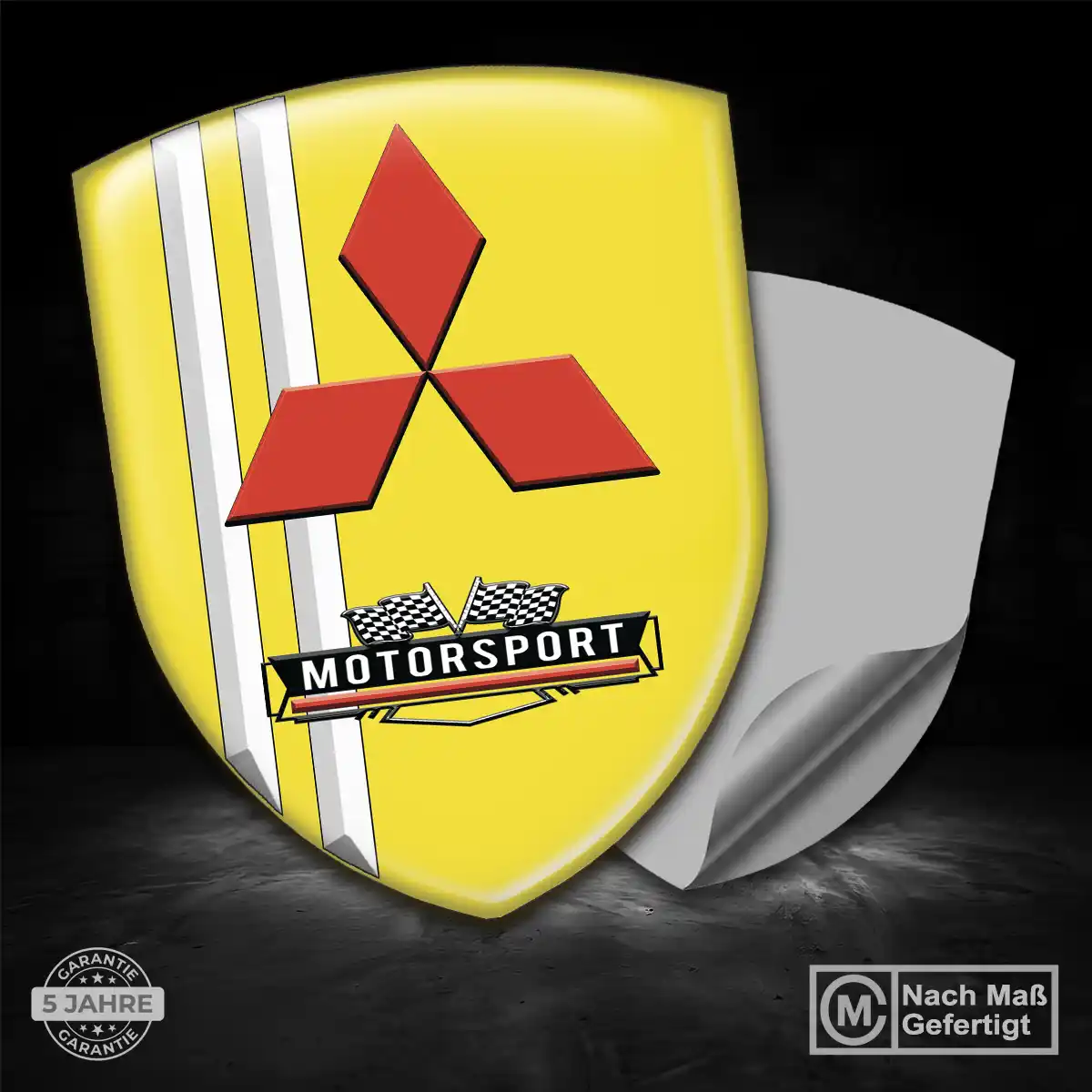 Mitsubishi Emblem Wappen Aufkleber Hohe Qualität