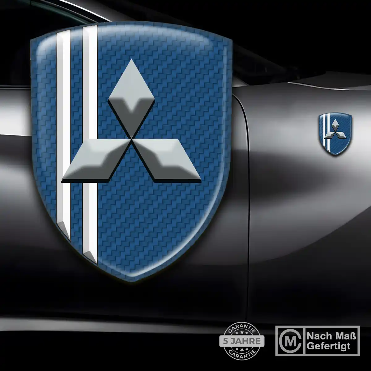 Mitsubishi Emblem Wappen Aufkleber Limitierte Auflage