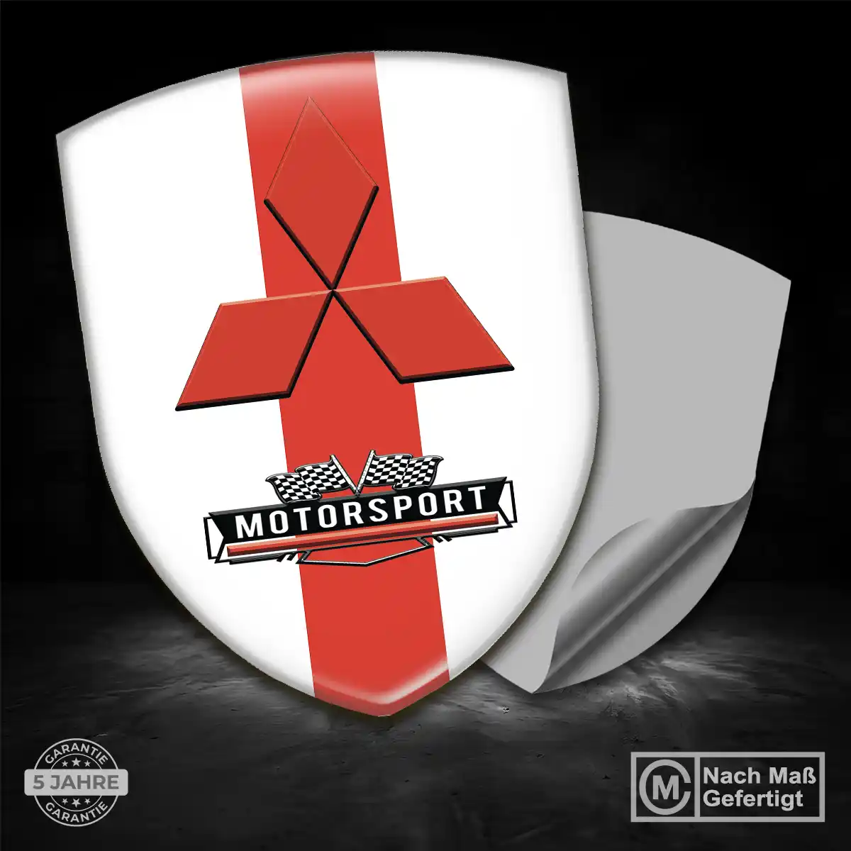 Mitsubishi Emblem Wappen Auto Interieurdesign