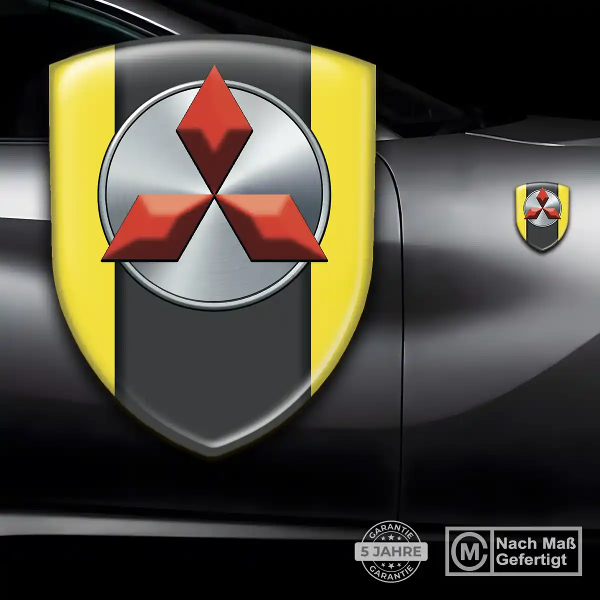 Mitsubishi Emblem Wappen Auto Limitierte Auflage