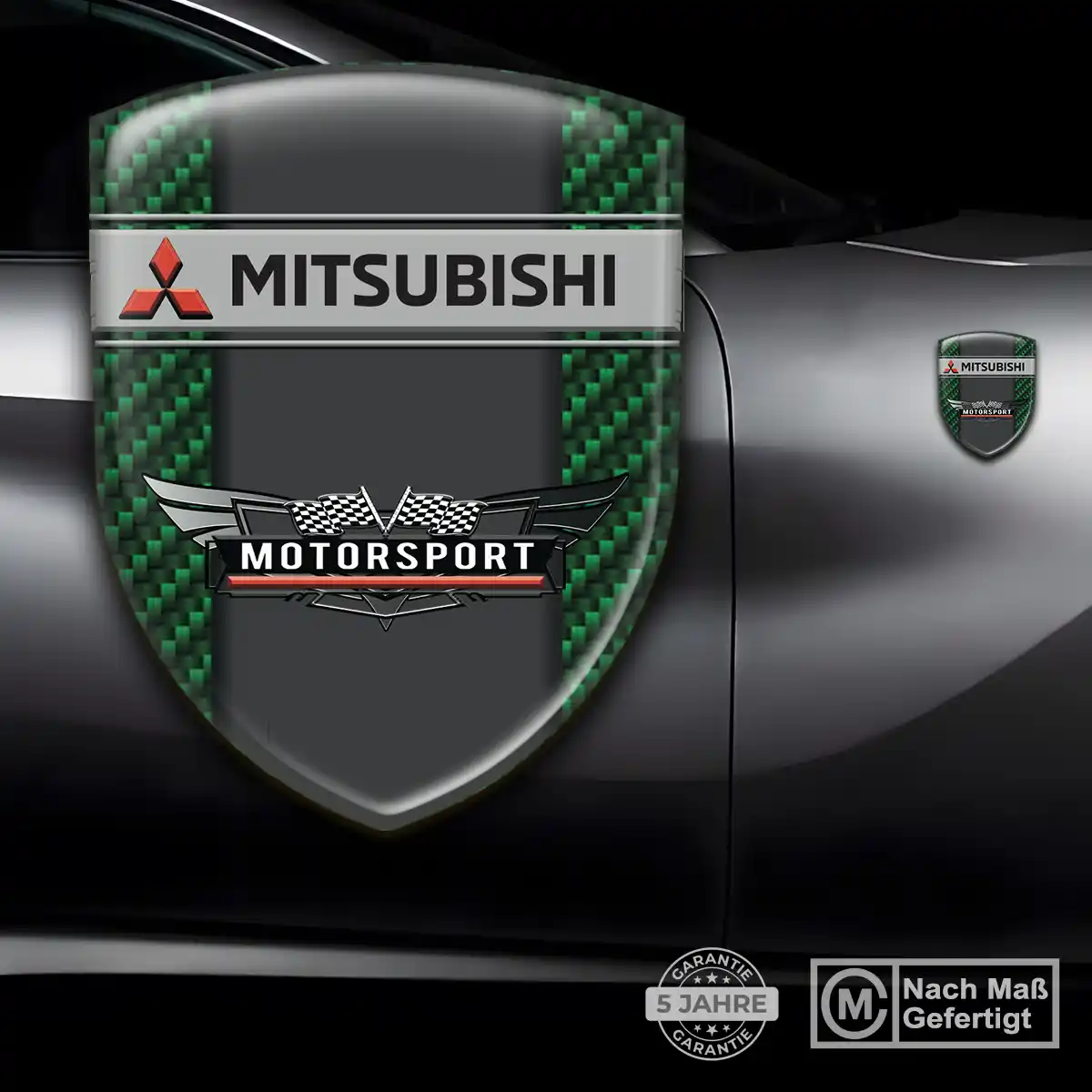 Mitsubishi Emblem Wappen Auto Luxus-Edition
