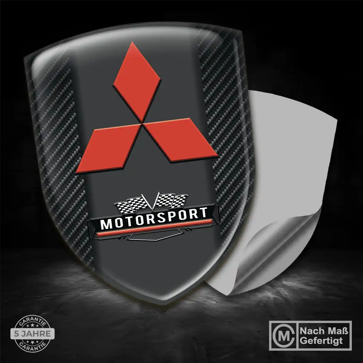 Mitsubishi Emblem Wappen Limitierte Auflage
