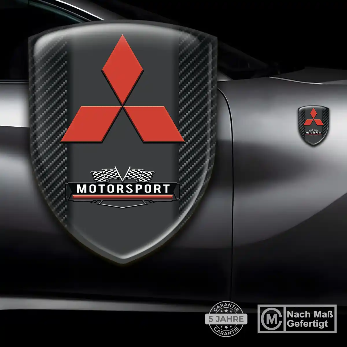 Mitsubishi Emblem Wappen Limitierte Auflage
