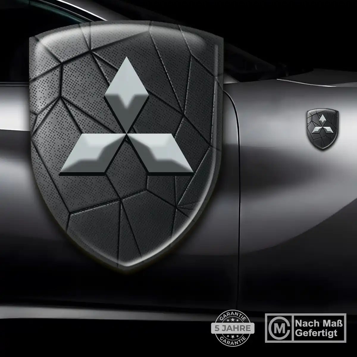 Mitsubishi Emblem Wappen Premium-Edition