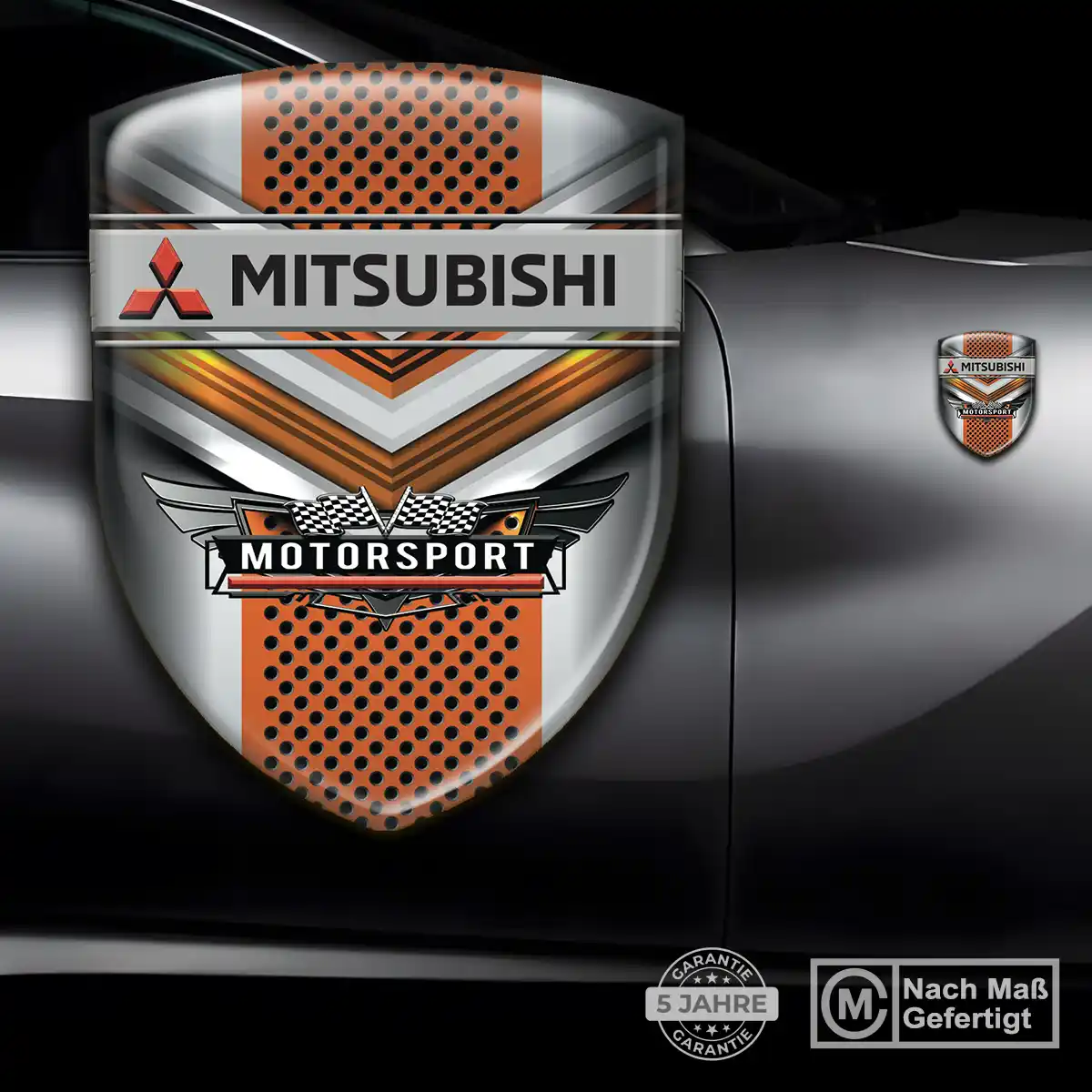 Mitsubishi Emblem Wappen Premiumqualität